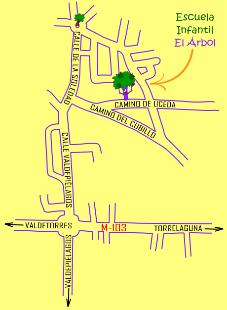 Mapa Camino de Uceda, 9, Talamanca de Jarama, Madrid